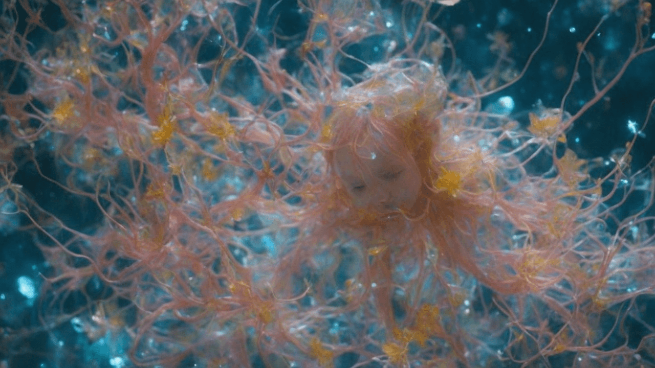 Medusacalyx Spectrata - hybrid microplastic DNA lifeforms for an uncertain poetic future - Image 5