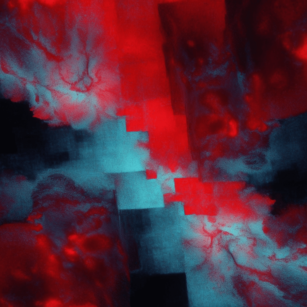 Matière Numérique - texturized splatters of lifeforms for a new single pixel empty god - Image 1